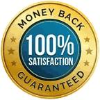 Money-back satisfaction seal